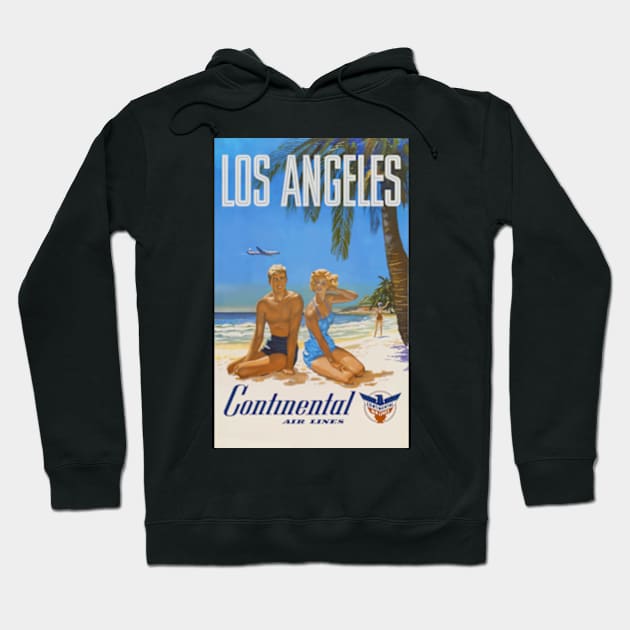 Los Angeles vintage, retro style Hoodie by Petko121212